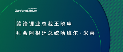 新利官方网站锂业总裁王晓申拜会阿根廷总统哈维尔·米莱